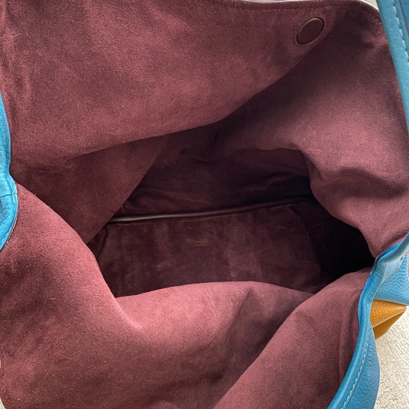 Coach Women's Goldenrod Bandit Hobo 39 - Picture 5 of 11